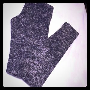 Italy. Leggings . Blue marble effect. NWOT